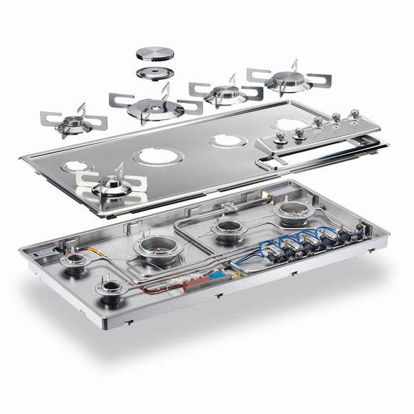 BUILT-IN STAINLESS STEEL HOB - F 530/2GR