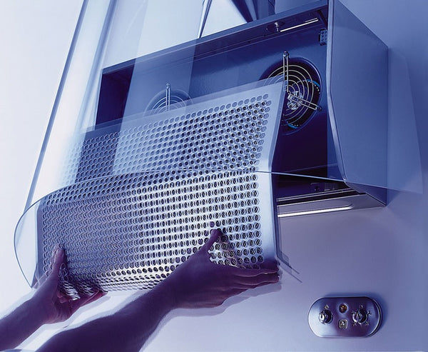 CONCEALED EXHAUST SYSTEM WITH TWO POWERED EXHAUST FANS - GA 20/55-A