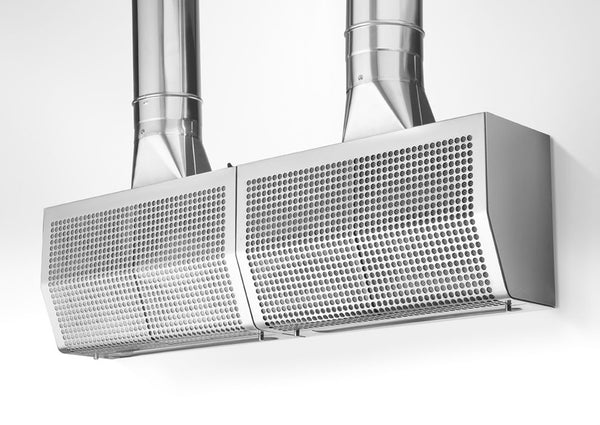 CONCEALED EXHAUST SYSTEM WITH TWO POWERED EXHAUST FANS - GA 20/55-A