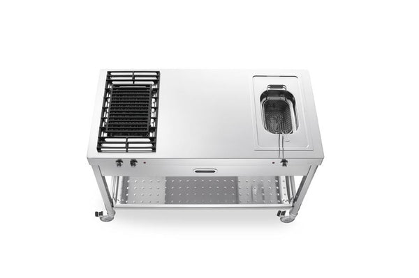 OUTDOOR KITCHEN UNIT 130 – GRILL AND DEEP-FAT FRYER