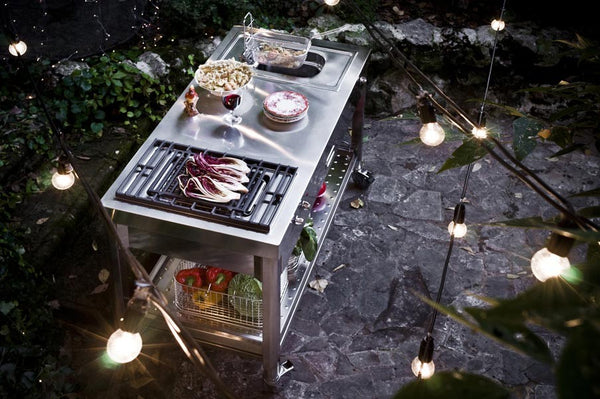 OUTDOOR KITCHEN UNIT 130 – GRILL AND DEEP-FAT FRYER
