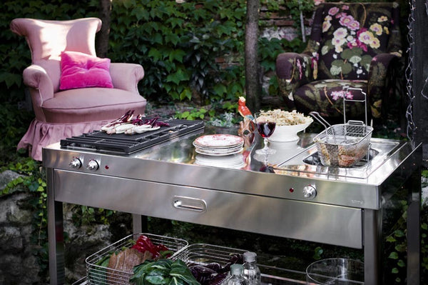 OUTDOOR KITCHEN UNIT 130 – GRILL AND DEEP-FAT FRYER
