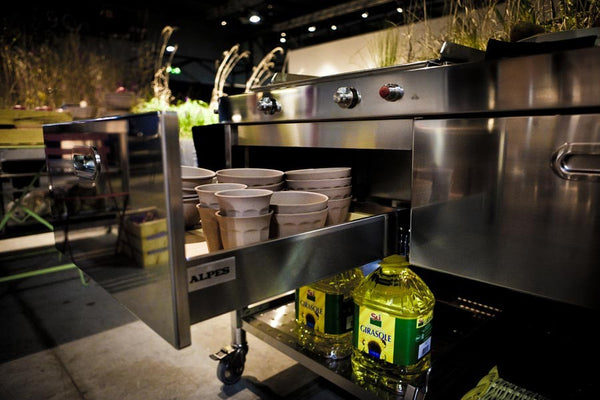 OUTDOOR KITCHEN UNIT 130 – PLANCHA AND DEEP-FAT FRYER