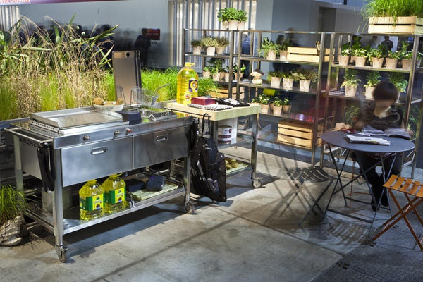 OUTDOOR KITCHEN UNIT 130 – PLANCHA AND DEEP-FAT FRYER