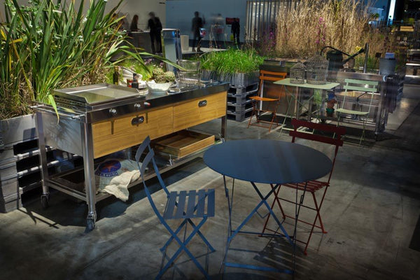 OUTDOOR KITCHEN UNIT 190 WOODEN DRAWERS