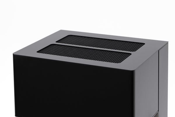 ARCTICON BLACK AUTOMATIC BEV® FIREPLACE Net Zero fireplace with the BEV Technology®