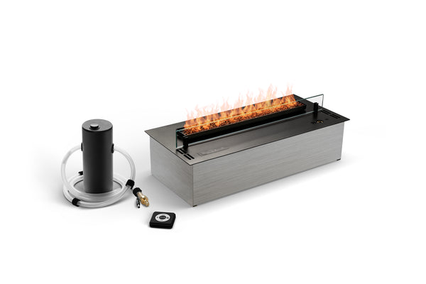 NEO 500 BURNER AUTOMATIC BEV® BURNER Net Zero fireplace with BEV Technology®