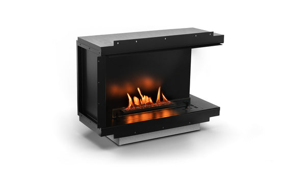 NEO 500 FIREPLACE WITH NEO 500 AUTOMATIC BEV® BURNER Net Zero fireplace with BEV Technology® SINGLE-SIDED