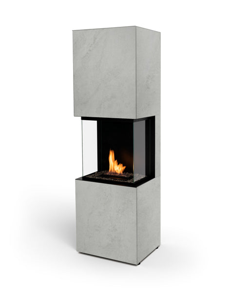 Rock Fireplace