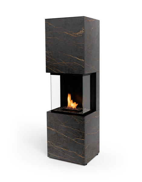 Rock Fireplace
