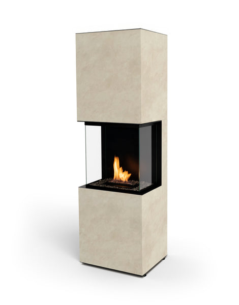 Rock Fireplace