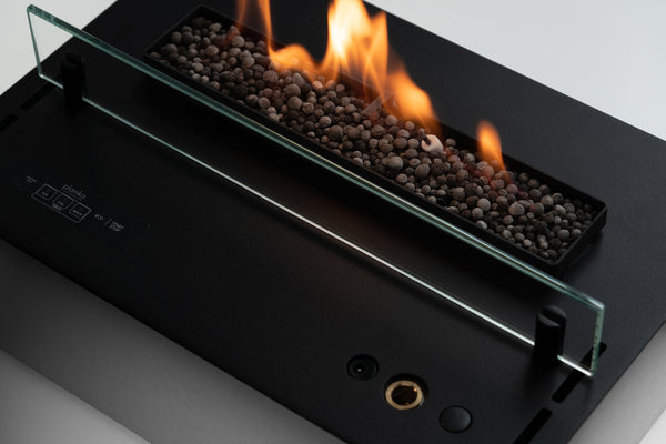 SENSO BURNER AUTOMATIC BEV® BURNER Net Zero fireplace with BEV Technology®