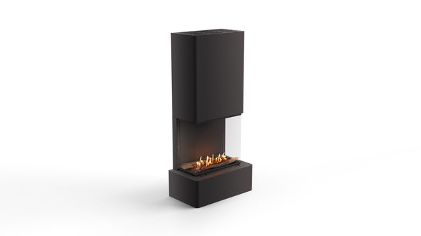 VERTIS WITH NEO 500 AUTOMATIC BEV® BURNER Net Zero fireplace with BEV Technology®