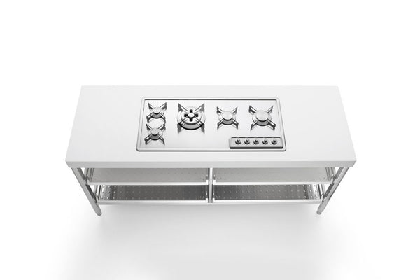 BUILT-IN STAINLESS STEEL HOB F 499/4GTC